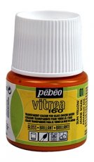 Peinture pour verre Vitrea160 jaune soleil 01 - 45 ml