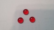 Jewel glass red 10 mm
